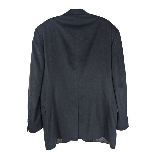 Jos A Bank 44L 100% Cashmere Gordon Blazer Dark Green Sport Coat Suit Jacket - Picture 2 of 11